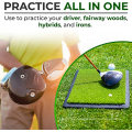 Golfling Mat Golf Hitting Mat with Golf Tees